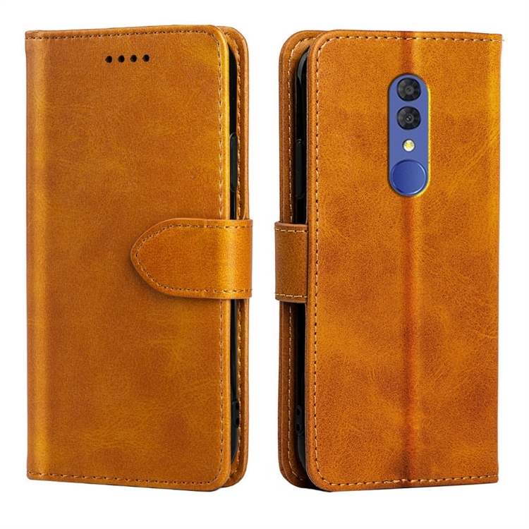 For Alcatel 3L (2019) Calfskin Texture Horizontal Flip Leather Case with Holder & Card Slots(Yellow)
For Alcatel 3L (2019) Calfskin Texture Horizontal Flip Leather Case with Holder & Card Slots(Yellow)
