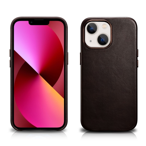 ICARER Oil Wax Texture MagSafe Magnetic Three-coverage Cowhide Phone Case For iPhone 13(Coffee)
ICARER Oil Wax Texture MagSafe Magnetic Three-coverage Cowhide Phone Case For iPhone 13(Coffee)