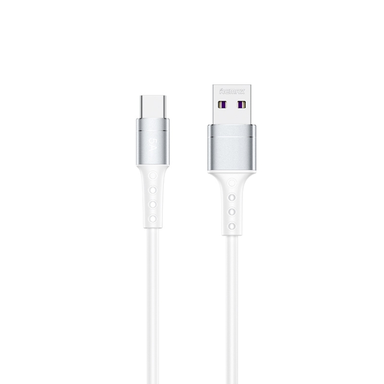 REMAX RC-198a Chaining II Series 5A USB to USB-C / Type-C Fast Charging Data Cable, Cable Length: 1m(White)
REMAX RC-198a Chaining II Series 5A USB to USB-C / Type-C Fast Charging Data Cable, Cable Length: 1m(White)