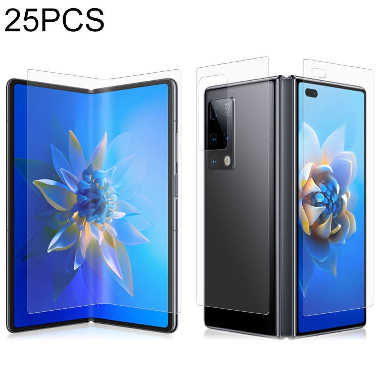 25 PCS Full Screen Protector Explosion-proof Hydrogel Film For Huawei Mate XS(Inner + Rear Film)
25 PCS Full Screen Protector Explosion-proof Hydrogel Film For Huawei Mate XS(Inner + Rear Film)