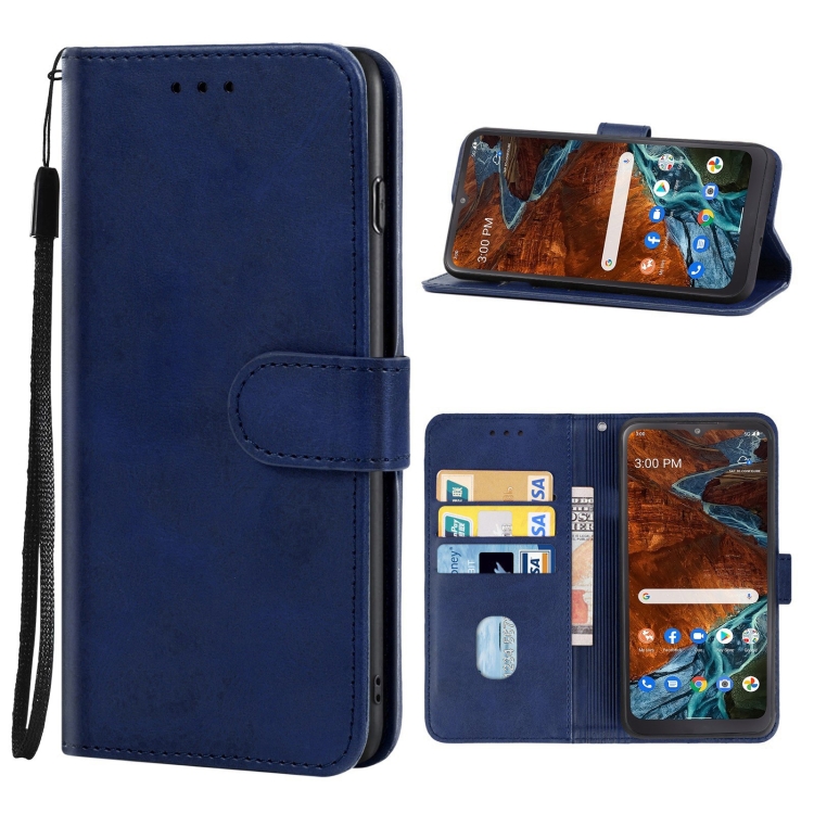 Leather Phone Case For Nokia G300(Blue) 
Leather Phone Case For Nokia G300(Blue)