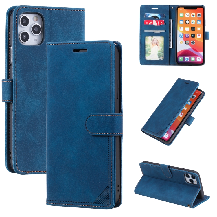 Skin Feel Anti-theft Brush Horizontal Flip Leather Phone Case For iPhone 11 Pro Max(Blue)
Skin Feel Anti-theft Brush Horizontal Flip Leather Phone Case For iPhone 11 Pro Max(Blue)