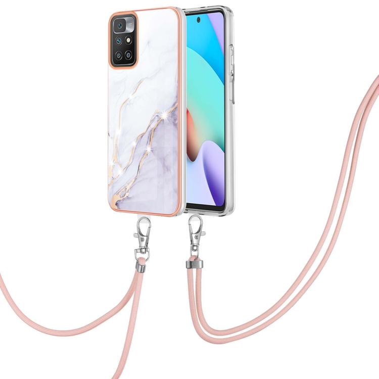For Xiaomi Redmi 10 Electroplating Marble IMD TPU Phone Case with Lanyard(White 006)
For Xiaomi Redmi 10 Electroplating Marble IMD TPU Phone Case with Lanyard(White 006)