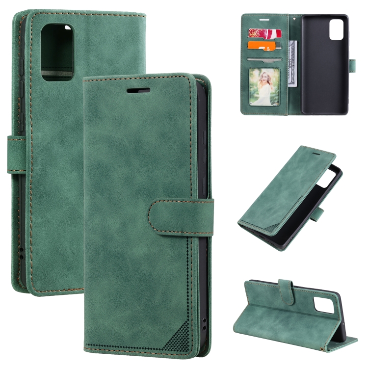 For Samsung Galaxy A71 Skin Feel Anti-theft Brush Horizontal Flip Leather Phone Case(Green)
For Samsung Galaxy A71 Skin Feel Anti-theft Brush Horizontal Flip Leather Phone Case(Green)