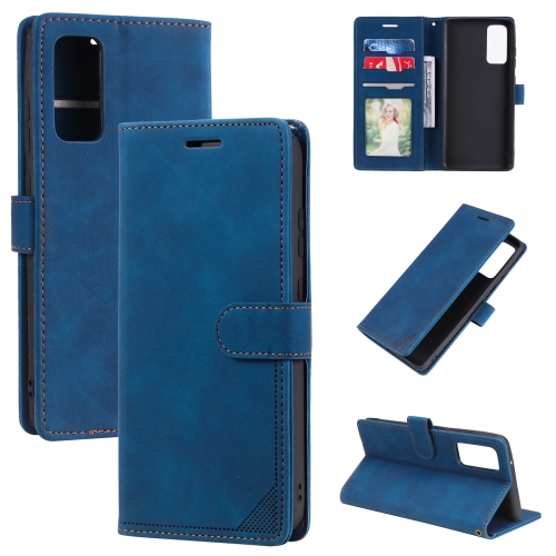 For Samsung Galaxy S20 FE Skin Feel Anti-theft Brush Horizontal Flip Leather Phone Case(Blue)
For Samsung Galaxy S20 FE Skin Feel Anti-theft Brush Horizontal Flip Leather Phone Case(Blue)