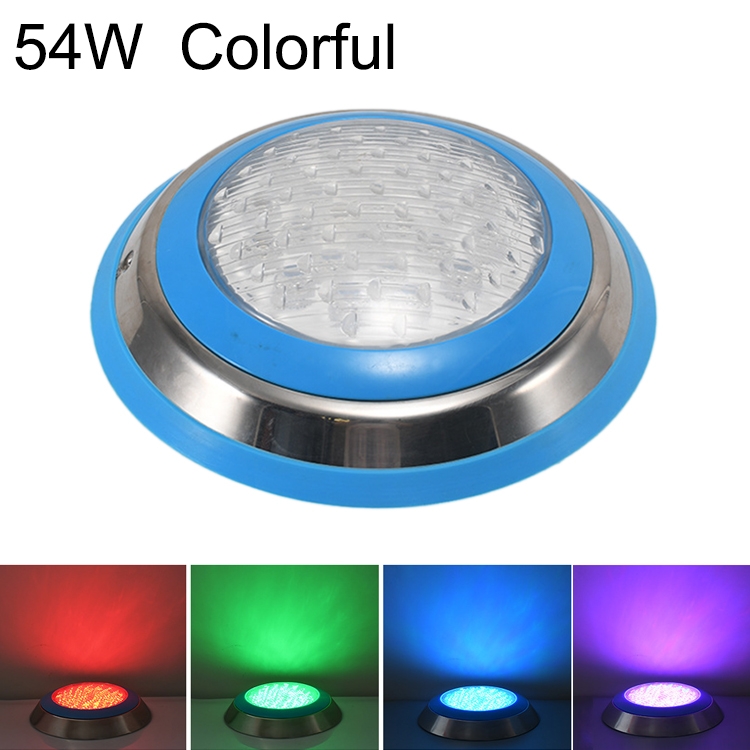 54W LED Stainless Steel Wall-mounted Pool Light Landscape Underwater Light(Colorful Light)
54W LED Stainless Steel Wall-mounted Pool Light Landscape Underwater Light(Colorful Light)