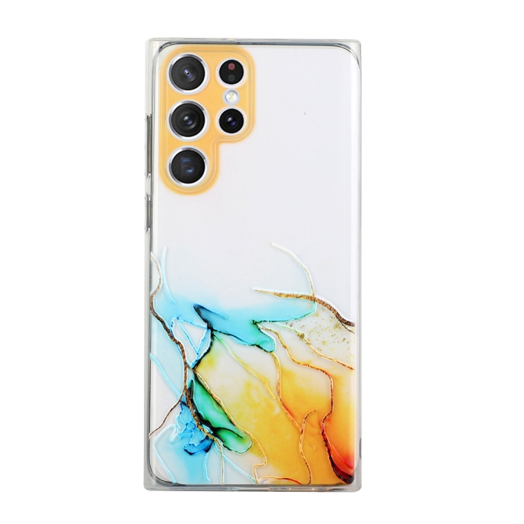 For Samsung Galaxy S22 Ultra 5G Hollow Marble Pattern TPU Precise Hole Phone Protective Case(Yellow)
For Samsung Galaxy S22 Ultra 5G Hollow Marble Pattern TPU Precise Hole Phone Protective Case(Yellow)