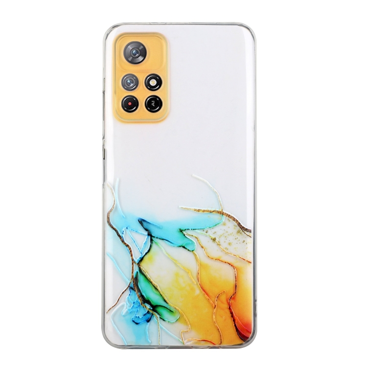 For Xiaomi Redmi Note 11 Hollow Marble Pattern TPU Precise Hole Phone Protective Case(Yellow)
For Xiaomi Redmi Note 11 Hollow Marble Pattern TPU Precise Hole Phone Protective Case(Yellow)