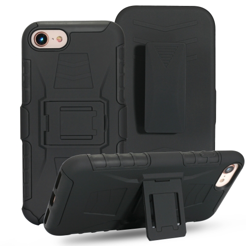 For iPhone 6s / 6 PC + Silicone Back Clip Sliding Sleeve Protective Case(Black)
For iPhone 6s / 6 PC + Silicone Back Clip Sliding Sleeve Protective Case(Black)