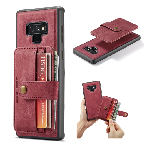 For Samsung Galaxy Note9 JEEHOOD RFID Blocking Anti-Theft Magnetic PU + TPU Phone Case with Card Slot(Red)
For Samsung Galaxy Note9 JEEHOOD RFID Blocking Anti-Theft Magnetic PU + TPU Phone Case with Card Slot(Red)