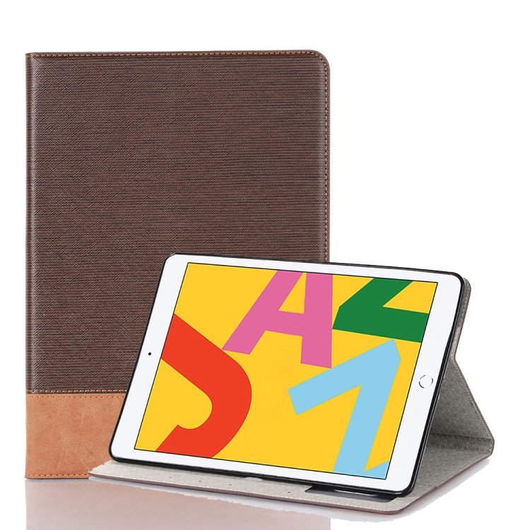 For iPad 10.2 / 10.5 Cross Texture Horizontal Flip PU Leather Case with Holder & Card Slots & Wallet(Coffee)
For iPad 10.2 / 10.5 Cross Texture Horizontal Flip PU Leather Case with Holder & Card Slots & Wallet(Coffee)