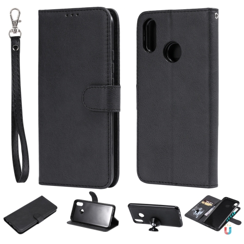 For Huawei nova 3i Solid Color Horizontal Flip Protective Case with Holder & Card Slots & Wallet & Photo Frame & Lanyard(Black)
For Huawei nova 3i Solid Color Horizontal Flip Protective Case with Holder & Card Slots & Wallet & Photo Frame & Lanyard(Black)