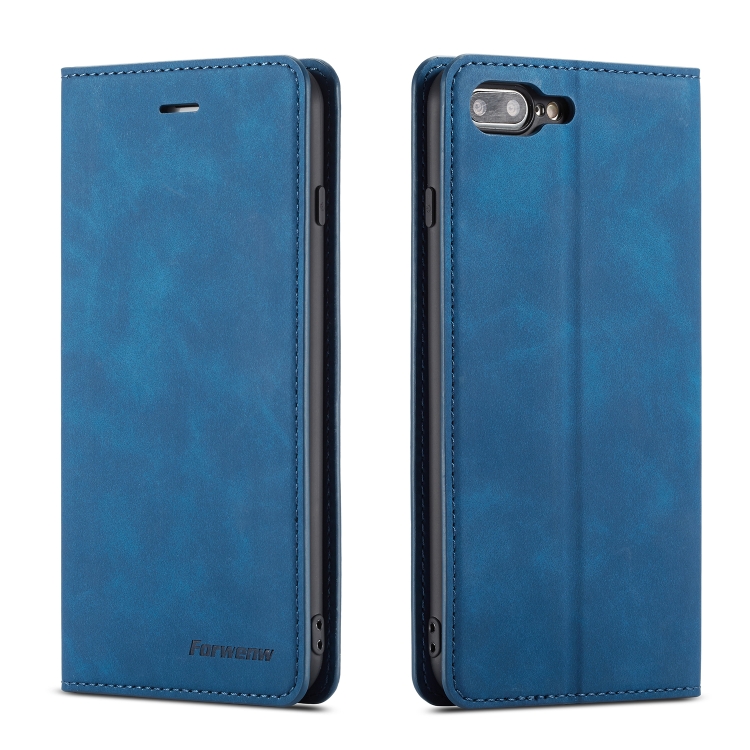 For iPhone 8 Plus / 7 Plus Forwenw Dream Series Oil Edge Strong Magnetism Horizontal Flip Leather Case with Holder & Card Slots & Wallet & Photo Frame(Blue)
For iPhone 8 Plus / 7 Plus Forwenw Dream Series Oil Edge Strong Magnetism Horizontal Flip Leather Case with Holder & Card Slots & Wallet & Photo Frame(Blue)