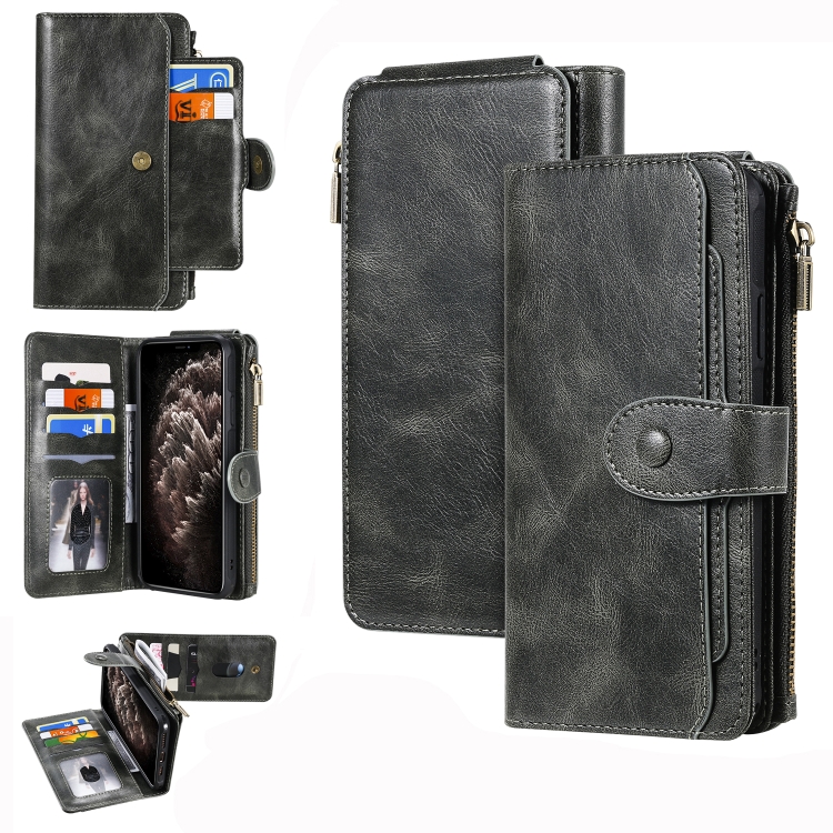 For iPhone 11 Pro Retro Multifunctional Horizontal Flip PU Leather Case with Card Slot & Holder & Wallet & Photo Frame(Deep Green)
For iPhone 11 Pro Retro Multifunctional Horizontal Flip PU Leather Case with Card Slot & Holder & Wallet & Photo Frame(Deep Green)