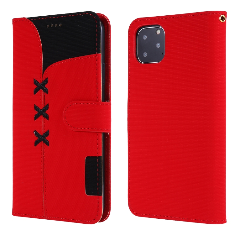 For iPhone 11 Pro Max Fabric Stitching Embroidery Horizontal Flip Leather Case With Holder & Card Slots & Wallet(Red)
For iPhone 11 Pro Max Fabric Stitching Embroidery Horizontal Flip Leather Case With Holder & Card Slots & Wallet(Red)
