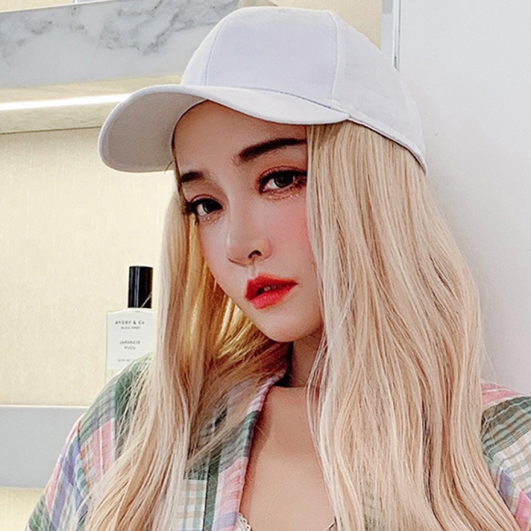 Hat Wig One-piece Long Curly Hair Full Headgear for Women, Version:White Hat(Flax Platinum)
Hat Wig One-piece Long Curly Hair Full Headgear for Women, Version:White Hat(Flax Platinum)