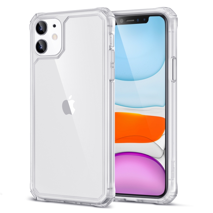For iPhone 11 ESR Cloud Armor Series Clear Case Hard PC Back + Soft TPU Frame(Transparent)
For iPhone 11 ESR Cloud Armor Series Clear Case Hard PC Back + Soft TPU Frame(Transparent)