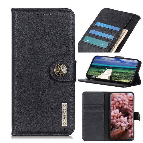 For Motorola Moto G31 5G / G41 5G KHAZNEH Cowhide Texture Horizontal Flip Leather Phone Case(Black)
For Motorola Moto G31 5G / G41 5G KHAZNEH Cowhide Texture Horizontal Flip Leather Phone Case(Black)