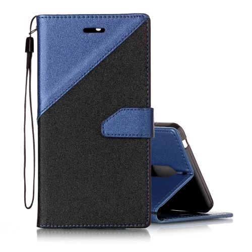 For Nokia 6 Matching Color Frosted Texture Horizontal Flip PU Leather Case with Holder & Card Slots & Lanyard(Black +Royal Blue)
For Nokia 6 Matching Color Frosted Texture Horizontal Flip PU Leather Case with Holder & Card Slots & Lanyard(Black +Royal Blue)