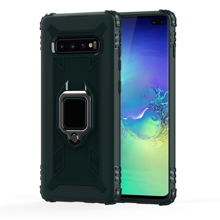 For Galaxy S10 Carbon Fiber Protective Case with 360 Degree Rotating Ring Holder(Green)
For Galaxy S10 Carbon Fiber Protective Case with 360 Degree Rotating Ring Holder(Green)