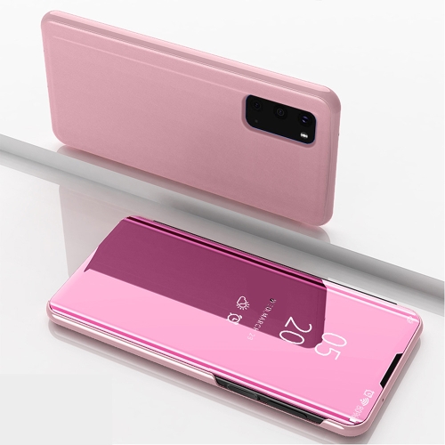 For Galaxy S20 Plated Mirror Horizontal Flip Leather Case with Holder(Rose Gold)
For Galaxy S20 Plated Mirror Horizontal Flip Leather Case with Holder(Rose Gold)