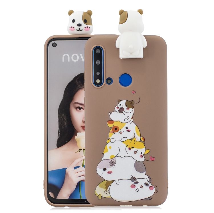 For Huawei P20 Lite 2019 Cartoon Shockproof TPU Protective Case with Holder(Hamsters)
For Huawei P20 Lite 2019 Cartoon Shockproof TPU Protective Case with Holder(Hamsters)