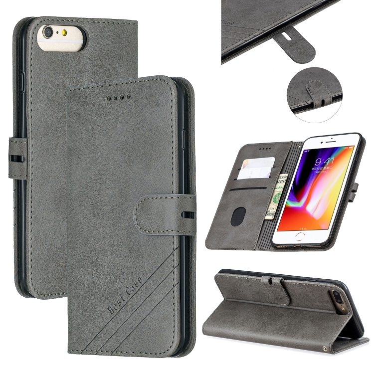 For iPhone 6 Plus & 6s Plus Stitching Style 2-Color Cow Texture Horizontal Flip PU Leather Case with Holder & Card Slot & Lanyard(Gray)
For iPhone 6 Plus & 6s Plus Stitching Style 2-Color Cow Texture Horizontal Flip PU Leather Case with Holder & Card Slot & Lanyard(Gray)