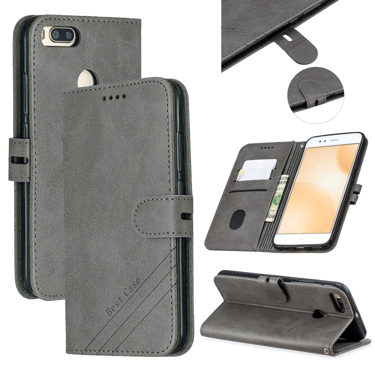 For Xiaomi Mi 5X Stitching Style 2-Color Cow Texture Horizontal Flip PU Leather Case with Holder & Card Slot & Lanyard(Gray)
For Xiaomi Mi 5X Stitching Style 2-Color Cow Texture Horizontal Flip PU Leather Case with Holder & Card Slot & Lanyard(Gray)