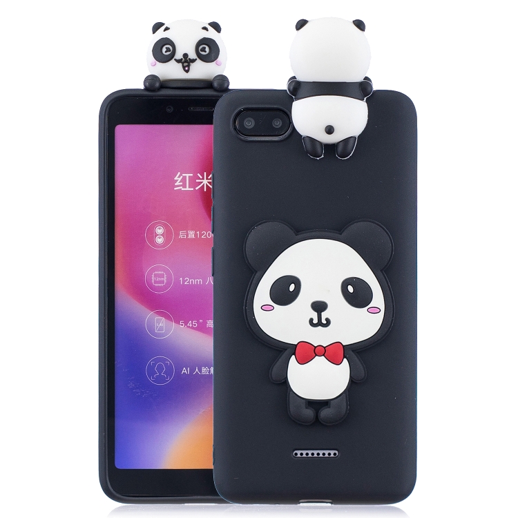 For Xiaomi Redmi 6A 3D Cartoon Pattern Shockproof TPU Protective Case(Red Bow Panda)
For Xiaomi Redmi 6A 3D Cartoon Pattern Shockproof TPU Protective Case(Red Bow Panda)