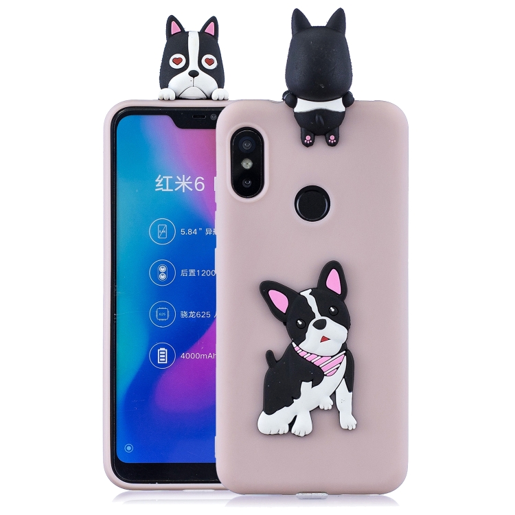 For Xiaomi Redmi 6 Pro 3D Cartoon Pattern Shockproof TPU Protective Case(Cute Dog)
For Xiaomi Redmi 6 Pro 3D Cartoon Pattern Shockproof TPU Protective Case(Cute Dog)