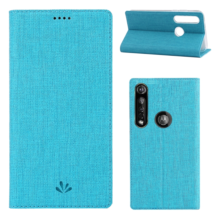 For Motorola Moto G8 Plus Magnet Horizontal Flip Shockproof TPU + PU Leather Protective Case Card Slot & Holder(Blue)
For Motorola Moto G8 Plus Magnet Horizontal Flip Shockproof TPU + PU Leather Protective Case Card Slot & Holder(Blue)