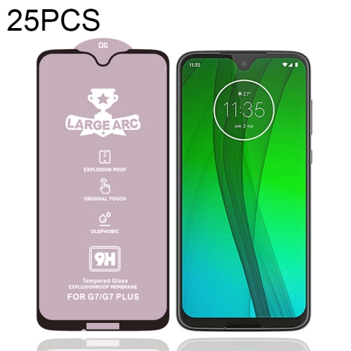 For Motorola Moto G7 25 PCS 9H HD Large Arc High Alumina Full Screen Tempered Glass Film
For Motorola Moto G7 25 PCS 9H HD Large Arc High Alumina Full Screen Tempered Glass Film