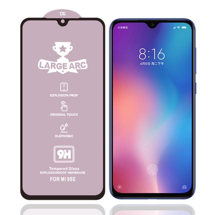 For Xiaomi Mi 9 SE 9H HD Large Arc High Alumina Full Screen Tempered Glass Film
For Xiaomi Mi 9 SE 9H HD Large Arc High Alumina Full Screen Tempered Glass Film