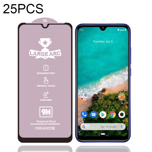 25 PCS 9H HD Large Arc High Alumina Full Screen Tempered Glass Film for Xiaomi Mi A3
25 PCS 9H HD Large Arc High Alumina Full Screen Tempered Glass Film for Xiaomi Mi A3