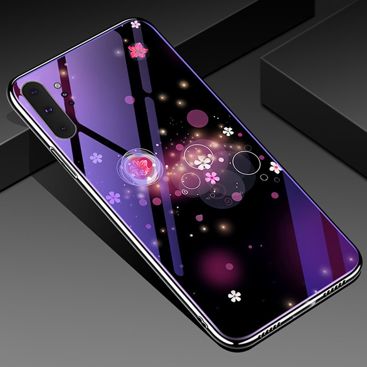 For Galaxy Note 10 Plus Electroplated Edge Blue Light Glass Protective Case(Flowers)
For Galaxy Note 10 Plus Electroplated Edge Blue Light Glass Protective Case(Flowers)