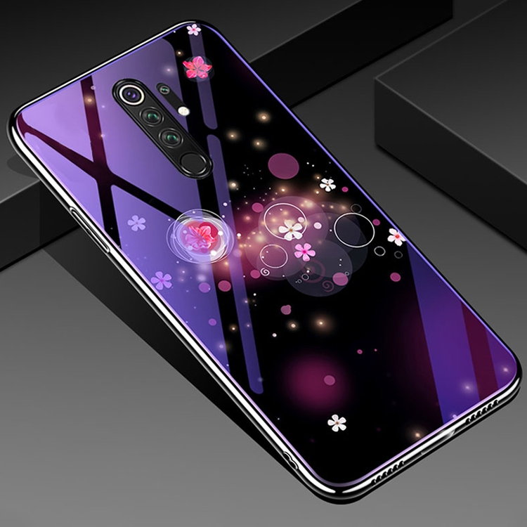 For Xiaomi Redmi Note 8 Pro Electroplated Edge Blue Light Glass Protective Case(Flowers) 
For Xiaomi Redmi Note 8 Pro Electroplated Edge Blue Light Glass Protective Case(Flowers)