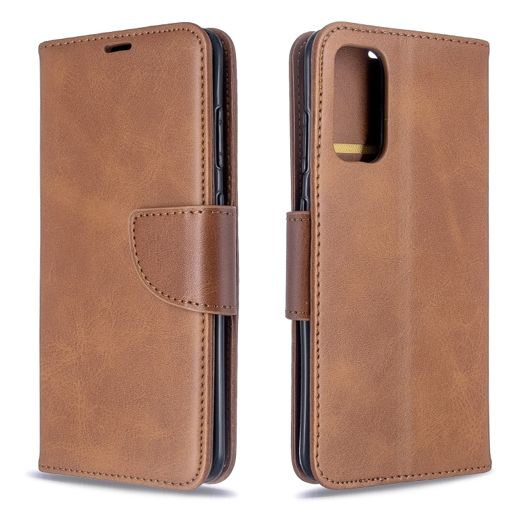 For Galaxy S20 Retro Lambskin Texture Pure Color Horizontal Flip PU Leather Case with Holder & Card Slots & Wallet & Lanyard(Brown)
For Galaxy S20 Retro Lambskin Texture Pure Color Horizontal Flip PU Leather Case with Holder & Card Slots & Wallet & Lanyard(Brown)