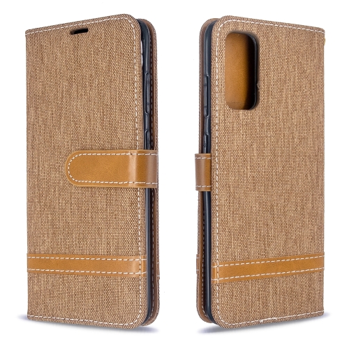 For Galaxy S20 Color Matching Denim Texture Horizontal Flip PU Leather Case with Holder & Card Slots & Wallet & Lanyard(Brown)
For Galaxy S20 Color Matching Denim Texture Horizontal Flip PU Leather Case with Holder & Card Slots & Wallet & Lanyard(Brown)