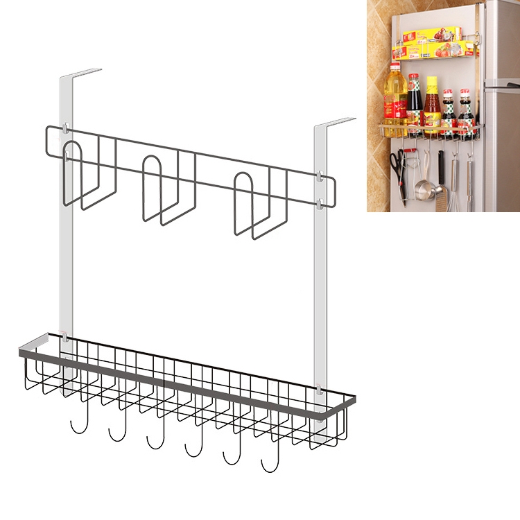Multi-layer Fridge Storage Rack Side Shelf Sidewall Holder Multi-function Kitchen Organizer Household, Size:AC
Multi-layer Fridge Storage Rack Side Shelf Sidewall Holder Multi-function Kitchen Organizer Household, Size:AC