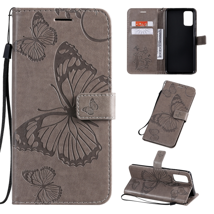 For Galaxy S20 Ultra Pressed Printing Butterfly Pattern Horizontal Flip PU Leather Case with Holder & Card Slots & Wallet & Lanyard(Grey)
For Galaxy S20 Ultra Pressed Printing Butterfly Pattern Horizontal Flip PU Leather Case with Holder & Card Slots & Wallet & Lanyard(Grey)