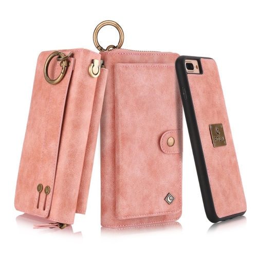 For iPhone 7 Plus / 8 Plus POLA Multi-function Fashion Zipper Magnetic Horizontal Flip Leather Case with Card Slots & Wallet & Photo Frame & Lanyard(Pink)
For iPhone 7 Plus / 8 Plus POLA Multi-function Fashion Zipper Magnetic Horizontal Flip Leather Case with Card Slots & Wallet & Photo Frame & Lanyard(Pink)
