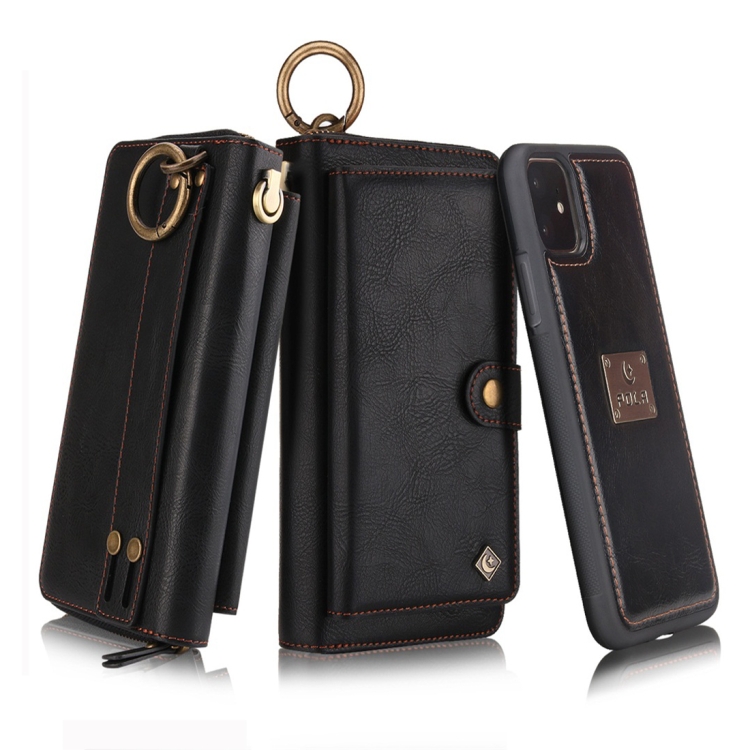 For iPhone 11 Pro Max POLA Multi-function Fashion Zipper Magnetic Horizontal Flip Leather Case with Card Slots & Wallet & Photo Frame & Lanyard(Black)
For iPhone 11 Pro Max POLA Multi-function Fashion Zipper Magnetic Horizontal Flip Leather Case with Card Slots & Wallet & Photo Frame & Lanyard(Black)