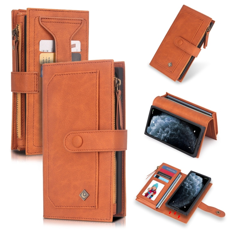 For iPhone 11 Pro POLA Multi-function Fashion Magnetic Horizontal Flip Leather Case with Card Slots & Wallet & Photo Frame & Holder(Brown)
For iPhone 11 Pro POLA Multi-function Fashion Magnetic Horizontal Flip Leather Case with Card Slots & Wallet & Photo Frame & Holder(Brown)