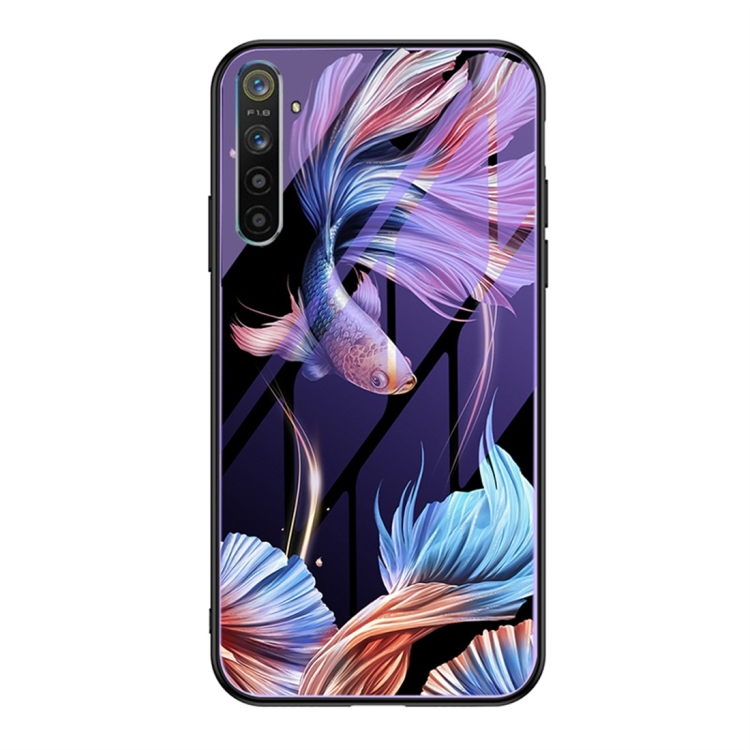 For OPPO Realme XT / X2 Luminous Painting Violet Glass + TPU Protective Case(Koi)
For OPPO Realme XT / X2 Luminous Painting Violet Glass + TPU Protective Case(Koi)