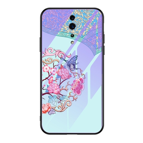 For OPPO Reno Z Luminous Painting Violet Glass + TPU Protective Case(Butterfly Flower)
For OPPO Reno Z Luminous Painting Violet Glass + TPU Protective Case(Butterfly Flower)