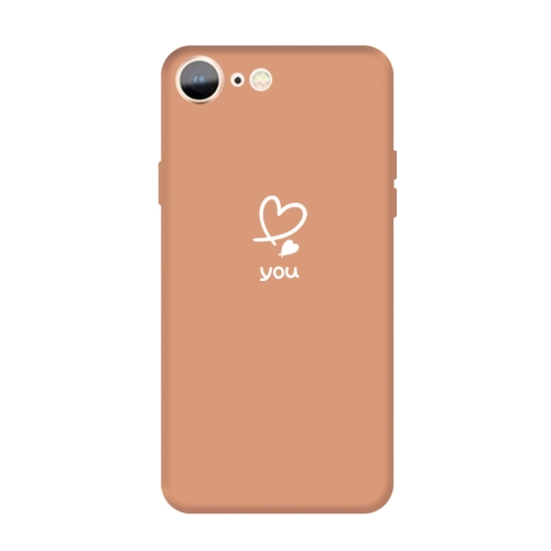 For iPhone SE 2020 / 8 / 7 Love-heart Letter Pattern Colorful Frosted TPU Phone Protective Case(Coral Orange)
For iPhone SE 2020 / 8 / 7 Love-heart Letter Pattern Colorful Frosted TPU Phone Protective Case(Coral Orange)