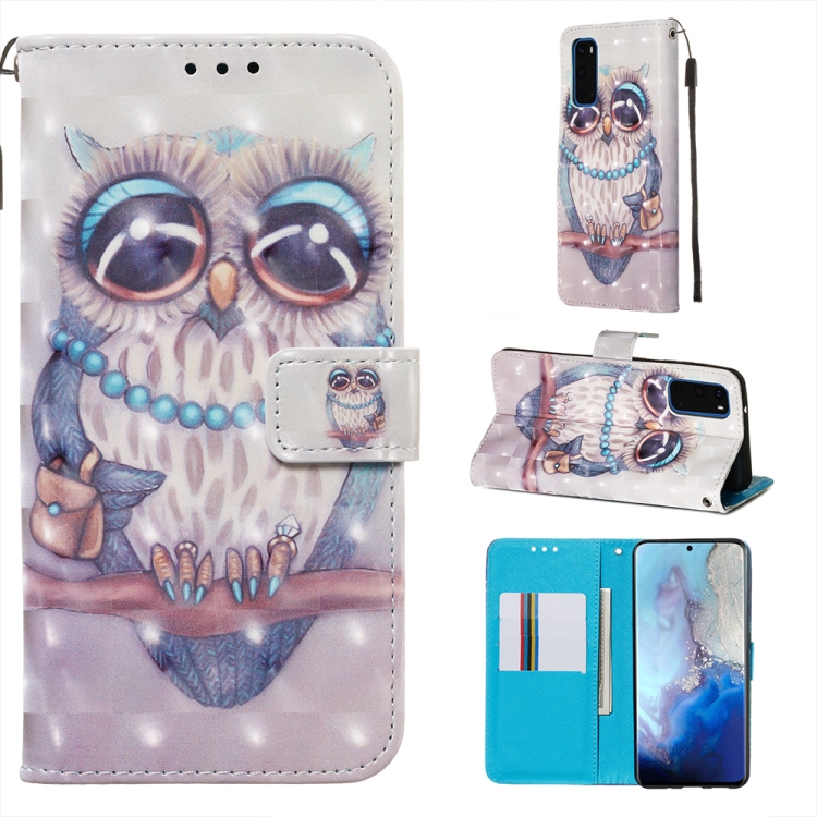 For Galaxy S20 3D Painting Horizontal Flip Leather Case with Holder & Card Slot & Wallet & Lanyard(Grey Cat)
For Galaxy S20 3D Painting Horizontal Flip Leather Case with Holder & Card Slot & Wallet & Lanyard(Grey Cat)
