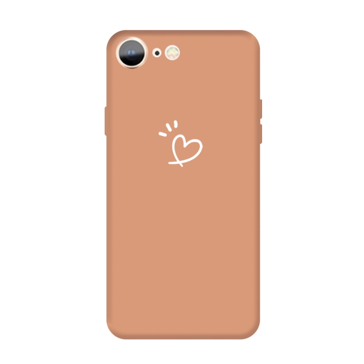 For iPhone SE 2020 / 8 / 7 Three Dots Love-heart Pattern Colorful Frosted TPU Phone Protective Case(Coral Orange)
For iPhone SE 2020 / 8 / 7 Three Dots Love-heart Pattern Colorful Frosted TPU Phone Protective Case(Coral Orange)