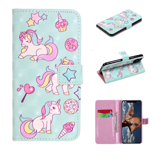 For iPhone 11 Pro Max 3D Coloured Drawing Horizontal Flip Leather Case, with Holder & Card Slots & Wallet(Unicorn)
For iPhone 11 Pro Max 3D Coloured Drawing Horizontal Flip Leather Case, with Holder & Card Slots & Wallet(Unicorn)