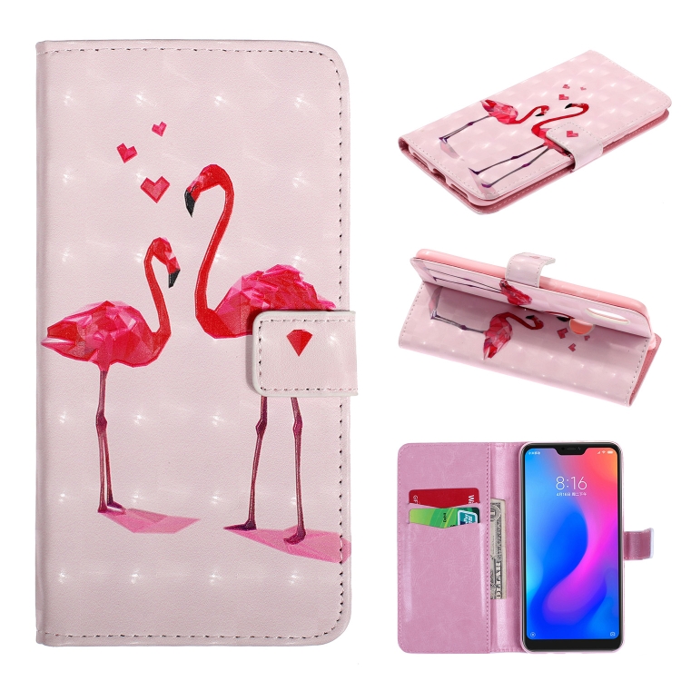 For Xiaomi Redmi Note 6 3D Coloured Drawing Horizontal Flip Leather Case, with Holder & Card Slots & Wallet(Flamingo)
For Xiaomi Redmi Note 6 3D Coloured Drawing Horizontal Flip Leather Case, with Holder & Card Slots & Wallet(Flamingo)